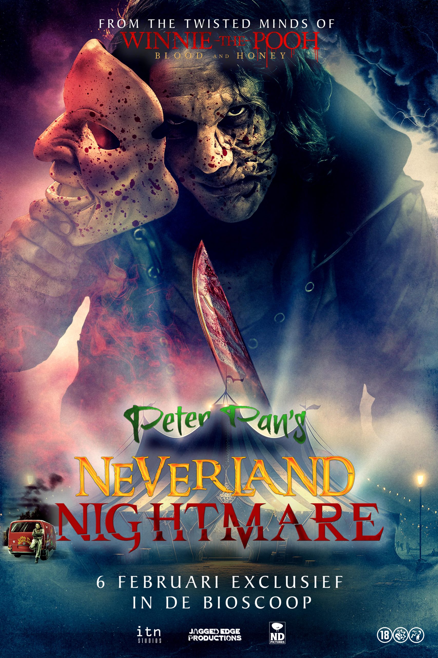 Peter Pan's Neverland Nightmare Poster Nederland